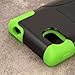 Empire MPERO IMPACT X Series Kickstand Case for LG Optimus F3 - Retail Packaging - Black/Neon Green