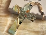 Murano Art Deco Collection Glass Cross C5022 Quantity of 1