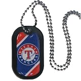 MLB Texas Rangers Dog Tag Necklace
