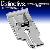 Distinctive Standard 1-4" Quilting/Sewing Machine Presser Foot - Fits All Low Shank Snap-On Singer*, Brother, Babylock, Euro-Pro, Janome, Kenmore, White, Juki, New Home, Simplicity, Elna and More!