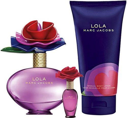 Marc Jacobs Lola Set - 100 ml Eau de Parfum Spray + 150 ml Luminous Body Lotion + 4 ml EdP Preisvergleich