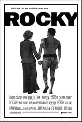 Rocky Movie Poster Framed
