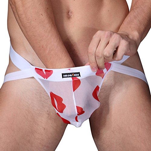 Jack Smith® Mens Jockstraps Breathable Underwear Thong Briefs