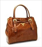 �yPRADA�z�v���_ �n���h�o�b�O BN1865 VITTELO SHINE PALISSANDRO �u���E��