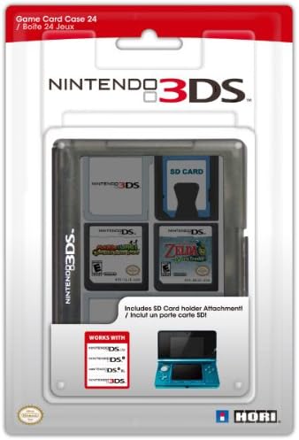 Nintendo 3DS Game Card Case 24 - Black