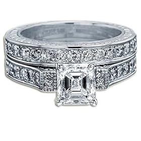 DIAMOND ENGAGEMENT RING BRIDAL SET DIAMOND ENGAGEMENT RING BRIDAL SET