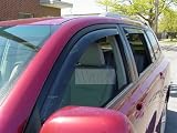 Wade Automotive Wind Deflector InChannel Window Visors4 Piece SmokeToyotaHighlander2008 to 2009