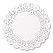 Brooklace LA905 5" Round White Bond Lace Doily (Case of 10,000)