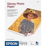 Epson S041141 Letter Size Glossy Photo Paper (20 Sheets)