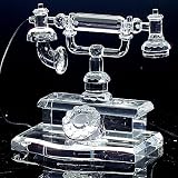 CRYSTAL ANTIQUE TELEPHONE