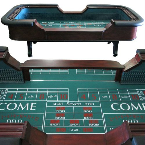 Trademark Poker Premium 8-Foot Craps Table