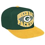 NFL Mens Green Bay Packers Snapback Hat (Green Bay Packers, One Size Fits All)