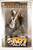 KISS - 2001 - McFarlane - KISS ALIVE 1975 - Gene Simmons / The Demon - 12 Inch Super Sized Figure - Fully Articulated w/ Bass Guitar - Costume Based on 1975 Tour - RARE - Out of Production - New - Limited Edition - Collectible