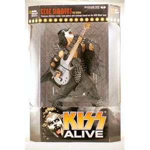 KISS - 2001 - McFarlane - KISS ALIVE 1975 - Gene Simmons The Demon - 12 Inch Super Sized... by