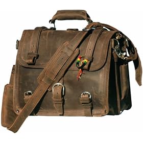 A Leather Briefcase they'll fight over when you're dead