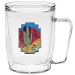 Desert Scene 18 oz Insulated Coffee Mug, Clear