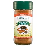 Frontier Garam Masala Certified Organic, Salt Free Blend, 2-Ounce Bottles (Pack of 3)