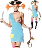 Sexy Pipp- Women's Sexy Pirate Costume Lingerie Outfit