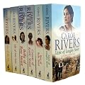 Carol Rivers Collection 6 Books Set (Lizzie of Langley Street, Rose of Ruby Street, Connie of Kettle Street, Bella of Bow Street, Lily of Love Lane, Eve of the Isle)