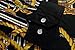 SSLR Men's Rock Style Striped Long Sleeve Shirt