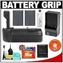 Zeikos BG-E3 Vertical Multi-Power Battery Grip + 2 BP-511a Batteries & Charger + 16GB Card + Accessory Kit for Canon EOS 30D, 40D, 50D Digital SLR Cameras