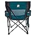 Kijaro Sling Folding Camping Chair - Enjoy the Outdoors in this Outdoor Chair with a Built-in Cup Holders and Side Organizer - Includes a Detachable Pillow - Maldives Blue
