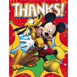 Disney Mickey Fun and Friends Thank You Notes Party Accessory
