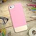 Maxboost Vibrance Protective Soft Interior Metallic Finished Base with Slider Style Hard Case for Apple iPhone 5/5S All Carriers - Eco-Friendly Retail Packaging - Cherry Blossom / Champagne Gold