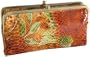 HOBO INTERNATIONAL Lauren Double Frame Wallet,Floral,one size