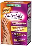 Knox NutraMix Dietary Supplement for Strong Nails, Orange Drink Mix 14 servings
