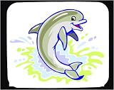 Mouse Pad with dolphin, sea, porpoise, ocean, fish, animal