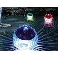 4x Solar LED Schwimmkugel Teichlicht Schwimmleuchte Teichleuchte Wasserlicht Kugelleuchte