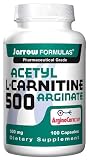 Jarrow Formulas - Acetyl-L-Carnitine Arginate, 500 mg, 100 c