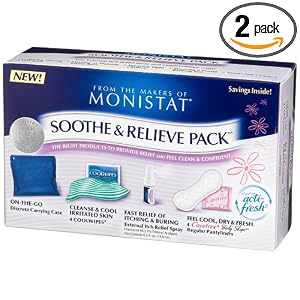 Monistat Soothe & alleviare pack (Pack di 2)
