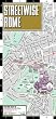 Streetwise Rome Map - Laminated City Street Map of Rome, Italy - with integrated metro map including subway and railway lines, stations