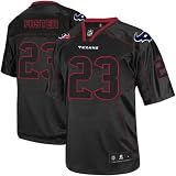 Arian Foster #23 "Blackout" Houston Texans Reebok NFL Premier All Stitched Replica Jersey - LARGE