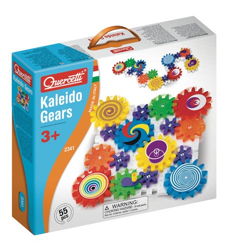 Quercetti Georello Kaleido Gears, 55 pieces