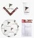 Atlanta Falcons 96 Piece Party Pack / Plastic Dinnerware Set