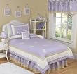 Lavender Dragonfly Dreams Children's Bedding 4pc Twin Set