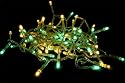 Morning Dew LED fairy lights in turquoise and warm white, made by QB