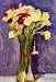 August Macke Carnations in a Green Vase Art Print Poster - 13x19