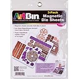 ArtBin 6979AB Magnetic Die Sheets, 3-Pack