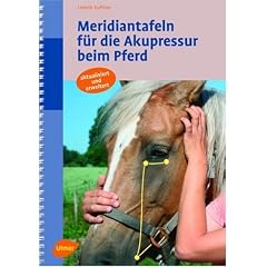 Meridiantafeln f�r die Akupressur beim Pferd