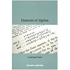 Elements of Algebra by  Leonhard Euler