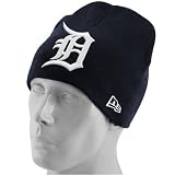 New Era Detroit Tigers Navy Blue Big One Knit Beanie