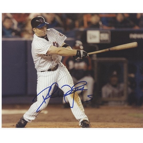 David Wright Autographed New York Mets (Horiz Batting) 8x10 Photo