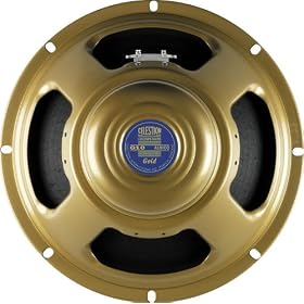 Celestion G10 Alnico Gold 40W Guitar Speaker, 16 Ohm by 