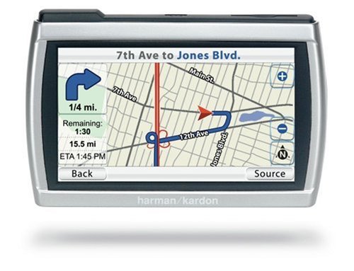 Harman Kardon GPS-500 Widescreen Pocket GPS Navigator, MP3 Player, and Video Player