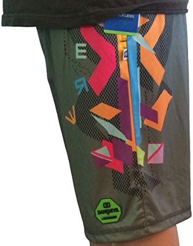 Short Mask Lax Moisture Wicking grey Daredevil Youth (medium)