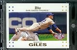 2007 Topps Opening Day #101 Marcus Giles San Diego Padres - Mint Condition - Shipped in Protective Display Case !